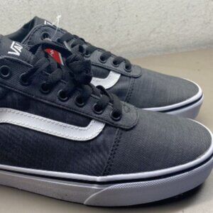 New Men’s Vans Ward Textile Black White VN0A38DM6F3